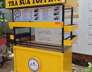 Tủ bán trà sữa 