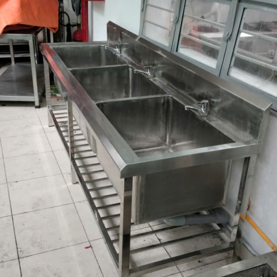 Kệ rửa chén bát - Inox nhà bè 