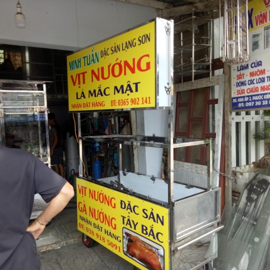 Tủ quay vịt 