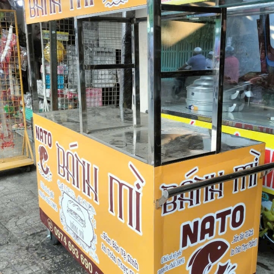 Tủ bánh mì inox