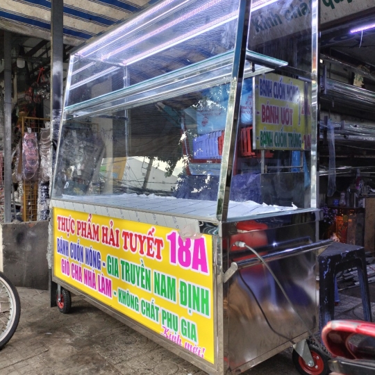 Tủ bán đồ ăn sáng 2